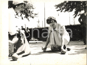 1955 GENOVA Campo ZERBINO - Coppa SAN PIETRO di BOCCE Femminile - DELLA CASA (2)