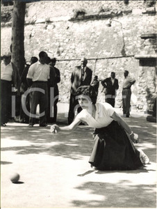 1955 GENOVA Campo ZERBINO - Coppa SAN PIETRO di BOCCE Femminile - La gara (2)