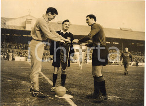 1955 LONDON CALCIO U23 - INGHILTERRA-ITALIA - Giuseppe CORRADI Peter SILLETT