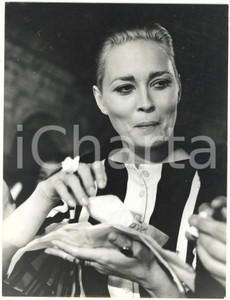 1968 CAPRI MARE MODA - Premio Tiberio d'Oro - Ritratto dell'attrice Faye DUNAWAY