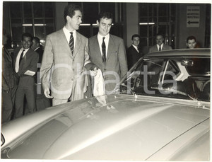 1963 TORINO - 45° Salone dell'Automobile - Italo ZILIOLI Imerio MASSIGNAN *Foto