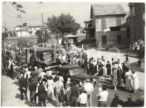 1954 VENEGONO INFERIORE - Partenza della salma del card. Ildefonso SCHUSTER