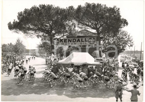 1955 TOR DI MEZZA VIA / FRASCATI - MONDIALI CICLISMO - Passaggio dei corridori