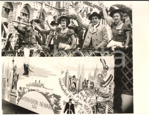 1953 MUNICH The October-festival procession through the streets - Photo 20x15