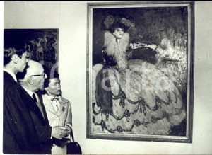 1959 MARSEILLE Inaugurazione mostra PICASSO - "Donna in blu" - Foto 18x13 cm