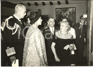 1959 VENEZIA Istituto di Studi Bizantini - Famiglia reale greca visita il museo