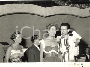 1954 GENOVA Festival Canzone Francese - Vittoria MONGARDI Enzo TORTORA *Foto