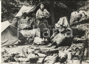 1955 GOUFFRE BERGER (FRANCE) Claudine LECOMTE esclusa dalla discesa finale *Foto