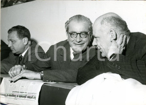 1957 VENEZIA - XXXII Congresso PSI - Guglielmo CANEVASCINI Alessandro SEPPILLI