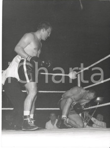 1960 LONDON - BOXE Heavyweight - Brian LONDON winning against Pete RADEMACHER