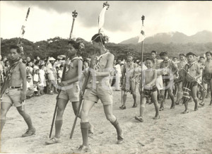 1959 MOUNT MAKILING (PHILIPPINES) World Boy Scout Jamboree - Troop from BAGUIO