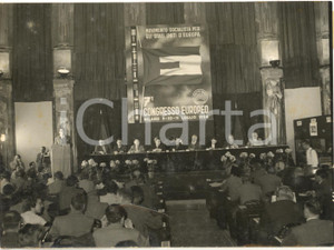 1954 MILANO Congresso Movimento Socialista per gli Stati Uniti d'Europa *Foto