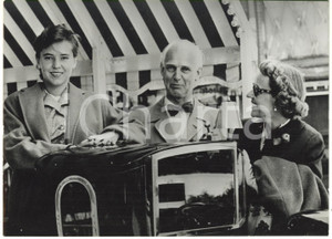 1963 STOCCOLMA - Colonnello Stig WENNERSTRÖM con moglie e figlia - Foto 18x13