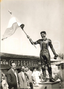 1955 MOTOCICLISMO IMOLA Coppa SHELL - Tarquinio PROVINI vincitore classe 250
