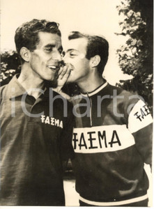 1958 CICLISMO Giro d'Italia - LEVICO TERME - Federico BAHAMONTES e Charly GAUL