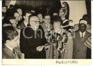 1957 MILANO Inaugurazione Fiera - Discorso di Tommaso GALLARATI SCOTTI *Foto