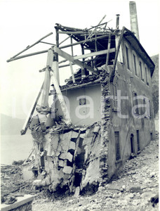 1963 VELLO / MARONE Casa distrutta da un uragano - Foto 18x24 cm