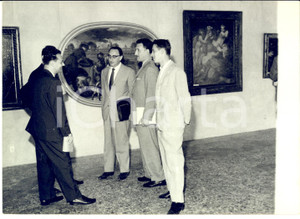1959 VENEZIA Ca' Pesaro - Vernissage mostra di pittura del '600 *Foto 18x13