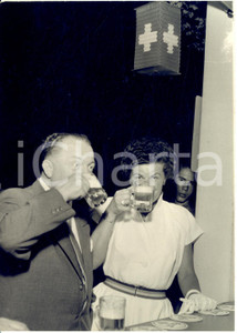 1953 GENOVA NERVI - Festa Nazionale Svizzera all'Hotel SAVOIA BEELER *Foto