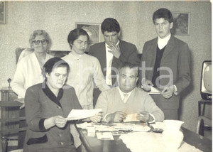1959 NAPOLI Gran Premio Lotteria di AGNANO - La famiglia del vincitore *Foto
