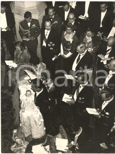 1954 MARIENBURG CASTLE Baptism of prince Ernst August V of Hannover *Photo 15x20