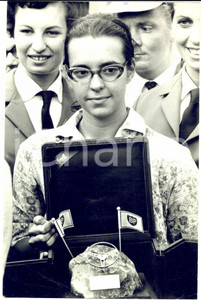 1967 AUTOMOBILISMO MONZA Anna Paola BORGHESIO vincitrice "Volante d'Oro" *Foto