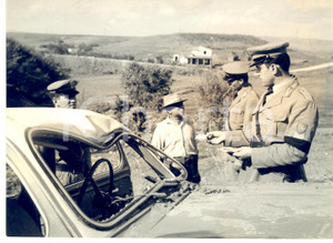 1960 TARQUINIA Alluvione - Agenti al lavoro nelle aree danneggiate - Foto