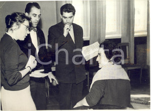 1959 KIEV Teatro dell'Opera - Soprano Angela VERCELLI durante le prove - Foto