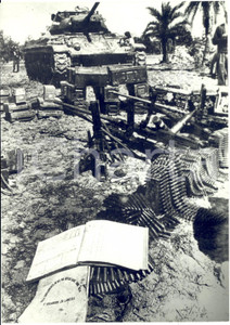 1971 Guerra INDO-PAKISTANA - GAZIPUR  - Carro armato abbandonato dai pakistani