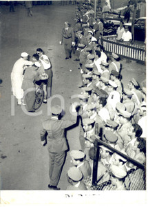 1955 FRASCATI CICLISMO Mondiali dilettanti - Sante RANUCCI dopo la vittoria