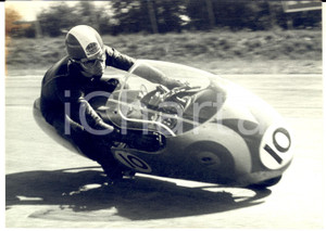 1957 MOTOCICLISMO MONZA Tarquinio PROVINI alle prove su MONDIAL 250 - Foto