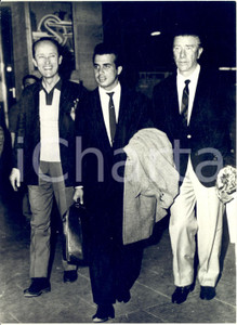 1962 FIRENZE CALCIO Arrivo di Almir Pernambuquinho con Ferruccio VALCAREGGI