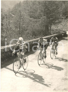 1959 CICLISMO GIRO D'ITALIA Charly GAUL Diego RONCHINI Graziano BATTISTINI Foto