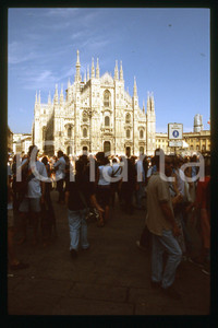 35mm vintage slide* 2001 MILANO - GAY PRIDE Immagini del corteo (25)