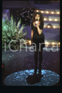 Fotografia d epoca originale 35mm vintage slide 1985 ca ITALIA  MUSICA, Gigliola CINQUETTI Ritratto 156 1