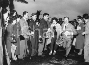 Fotografia d epoca originale 1958 RAPALLO Caccia alla Pentola d oro  Silvana PAMPANINI  Foto RARA 24x18 1