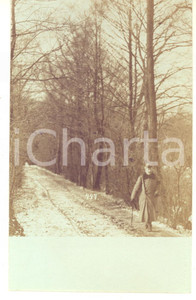 1910 ca GERMANY Kaiser Wilhelm II going hunting - RARE Photo postcard  Fotografia originale d'epoca, in formato cartolina postale.In sovraimpressione &egrave; indicato l'editore, Georg Stilke, Berlin.CONDIZIONI: G FORMATO: FP    originale e autentica 1