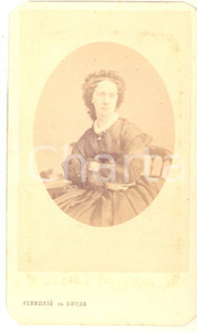 1860 ca Maria Alexandrovna (Marie of Hesse) Empress of RUSSIA - Photo CDV  Fotografia originale d'epoca, stampata all'albumina.FOTOGRAFO: F. Backofen - DarmstadtCONDIZIONI: G (minime fioriture e smussature angolari per l'inserimento in un album)FORMATO: CDV    originale e autentica 1