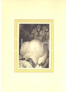 1932 VINTAGE EROTIC - FLOGGING - MARILAC Mademoiselle cinglade - Plate (3) 20x29  Tavola estratta dalla pubblicazione di Andr&eacute; Vergereau "Mademoiselle Cinglade", opera dell'illustratore Marilac (pseudonimo di Mario Laboccetta).Inserita in passepartout in cartoncino leggero.CONDIZIONI: GFORMATO: 20x29 cm (cartoncino)    originale e autentica 1