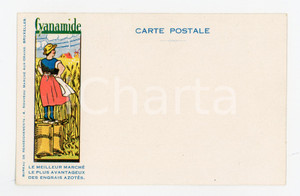 1910 ca BRUXELLES - CYANAMIDE Engrais azotés - Carte postale ILLUSTREE Cartolina postale illustrata, pubblicitaria.Non viaggiata.CONDIZIONI: GFORMATO: FP    originale e autentica 1