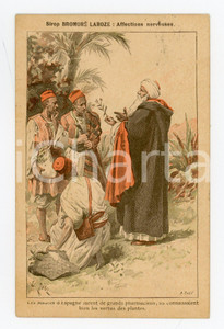 1911 BRUXELLES Sirop BROMURE LAROZE Illustration by A. THEV - Carte postale FP  Cartolina postale d'epoca, viaggiata.CONDIZIONI: FAIRFORMATO: FP    originale e autentica 1
