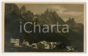 1925 SAN MARTINO DI CASTROZZA (TN) Veduta del paese - Cartolina FP VG  Cartolina postale d'epoca, viaggiata ma con affrancatura rimossa.CONDIZIONI: FFORMATO: FP    originale e autentica 1