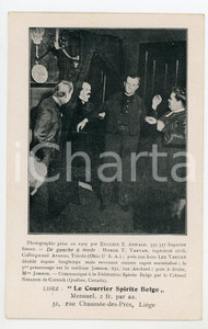 1910 ca LIEGE Librairie Spirite - Medium J. B. JONSON avec esprit *Carte postale  Cartolina postale d'epoca, non viaggiata.CONDIZIONI: G FORMATO: FP    originale e autentica 1