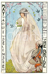 1923 MAY - AOUT - DECEMBRE The Bride - Ill. Rie CRAMER Carte postale FP NV Cartolina postale d'epoca, non viaggiata ma con testo manoscritto al verso.CONDIZIONI: FAIRFORMATO: FP    originale e autentica 1