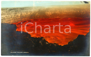 1920 ca HAWAII National Park - KILAUEA Volcano -  Original old postcard  Cartolina postale d'epoca, non viaggiata.CONDIZIONI: GFORMATO: FP    originale e autentica 1