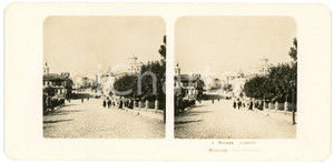 1906 MOSCOW (RUSSIA) Rue Snamenka - Stereoview STEGLITZ-BERLIN ANIMATED  Fotografia stereoscopica d'epoca.CONDIZIONI: GEDITORE: Steglitz-Berlin     originale e autentica 1