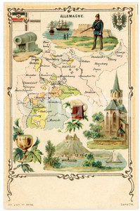 1900 ca FOLKLORE Allemagne - Serie 74 - Carte postale FP NV  Cartolina postale d'epoca, non viaggiata.CONDIZIONI: FAIRFORMATO: FP    originale e autentica 1