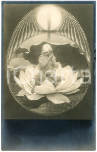 1910 ca Artist FIDUS Hugo HÖPPENER Weihnacht I - ILLUSTRATED Postcard FP NV  Cartolina d'epoca, non viaggiata.CONDIZIONI: FAIRFORMATO: FP    originale e autentica 1