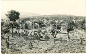 1930 ca CONGO BELGE - KATANGA - Village (3) Photo 14x9 cm Fotografia originale d'epoca, in formato cartolina postale. GOOD/buono  Formato: 14x9 cm originale e autentica 1