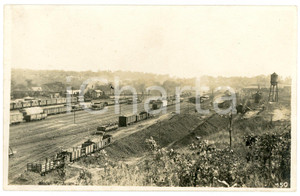 Fotografia d epoca originale 1930 ca CONGO BELGE Mines du KATANGA  Chemin de fer  Photo LÃ©opold GABRIEL 150 1